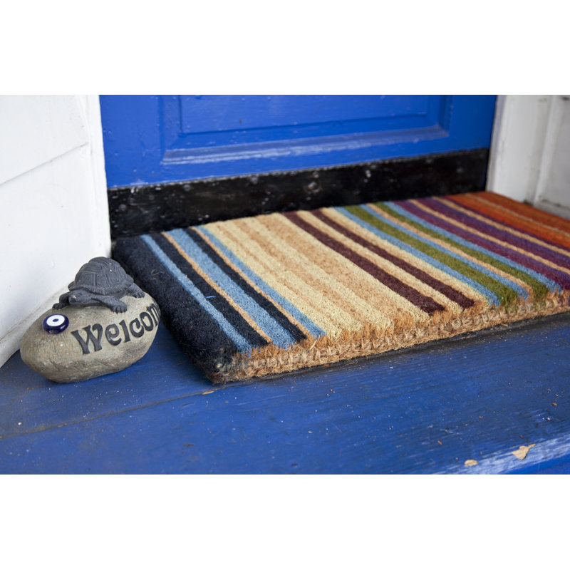 Sturbridge Rainbow Extra Thick 30 in. x 18 in. Outdoor Door Mat